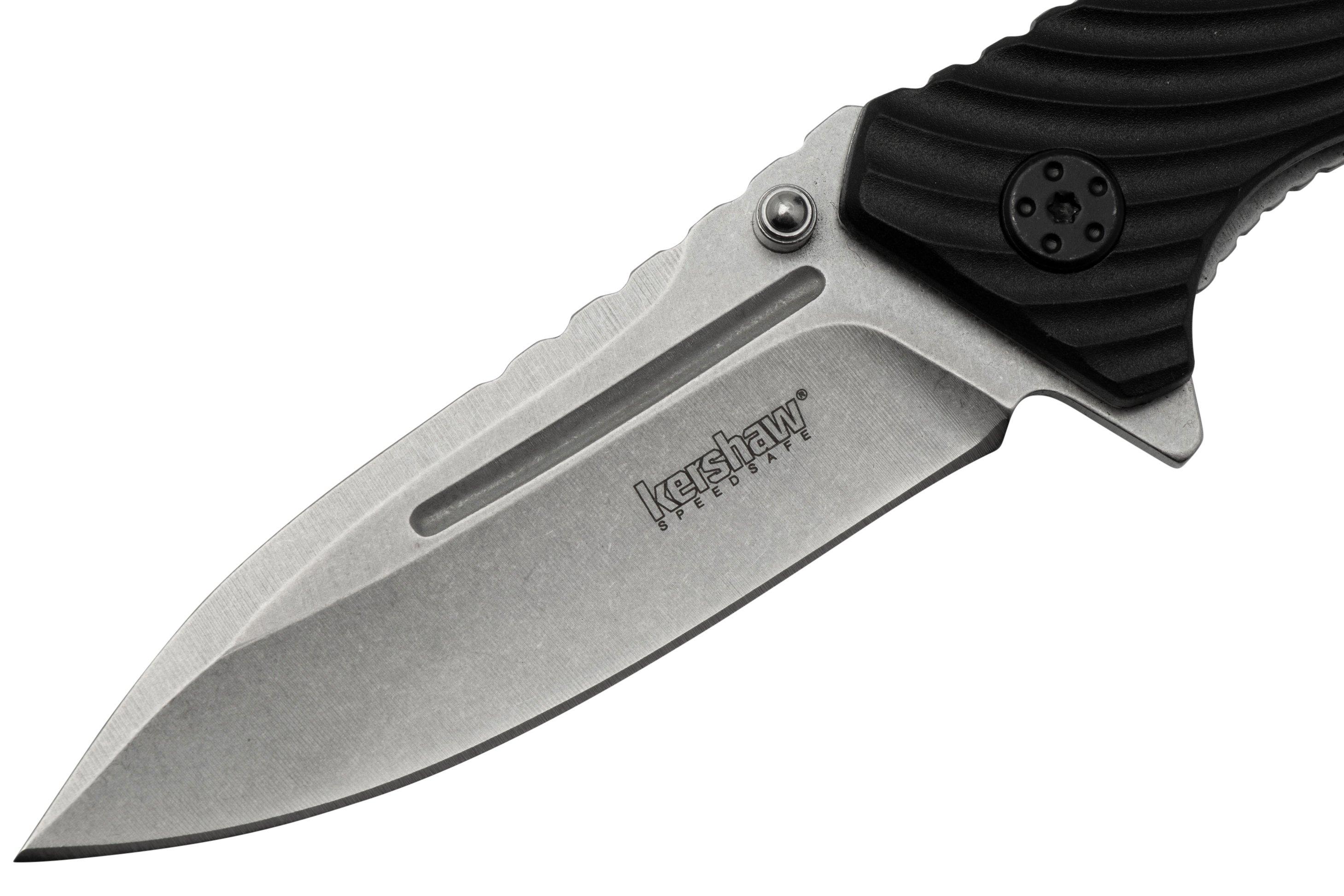 Kershaw Huddle 1326 Assisted Flipper Black FRN zakmes | Voordelig kopen