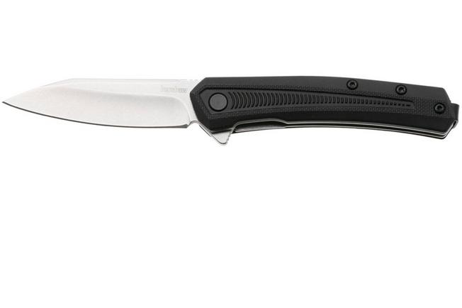 Afbeelding voor Kershaw Raygun 1427 Stonewashed 4Cr14, Black GFN, zakmes