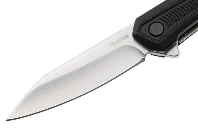 Afbeelding voor Kershaw Raygun 1427 Stonewashed 4Cr14, Black GFN, zakmes