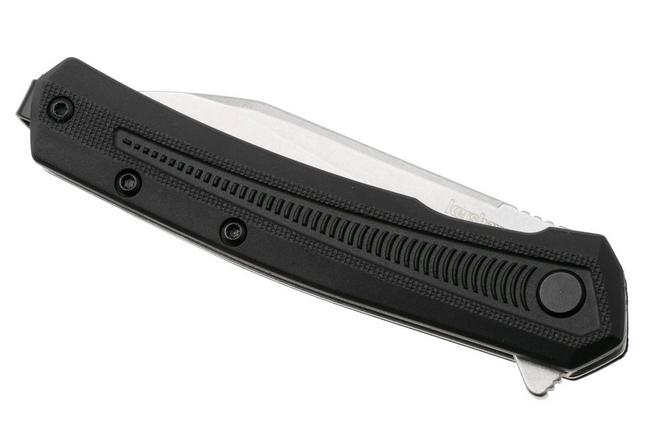 Afbeelding voor Kershaw Raygun 1427 Stonewashed 4Cr14, Black GFN, zakmes