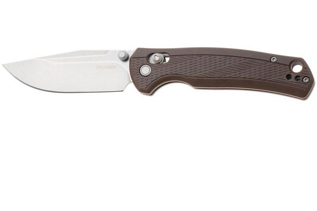 Image pour Kershaw Maneuver 1438, Stonewashed 8Cr13MoV, Dark Bronze GFN, couteau de poche
