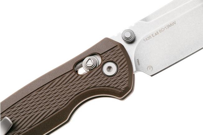 Image pour Kershaw Maneuver 1438, Stonewashed 8Cr13MoV, Dark Bronze GFN, couteau de poche