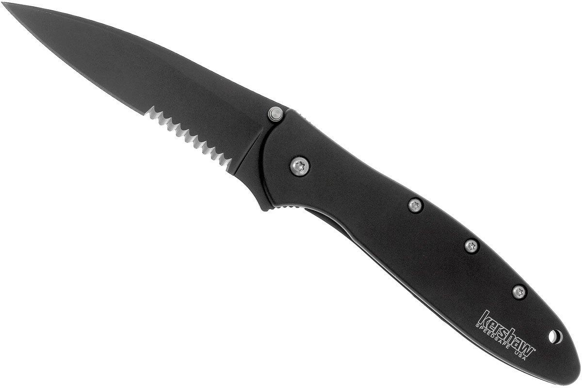 Kershaw Leek 1660CKTST serrilhada, preto | Compras vantajosas em ...