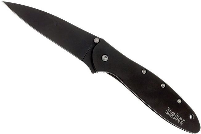 Bild für Kershaw Leek 1660CKT Plain Edge, schwarz