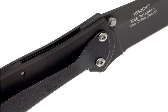 Bild für Kershaw Leek 1660CKT Plain Edge, schwarz