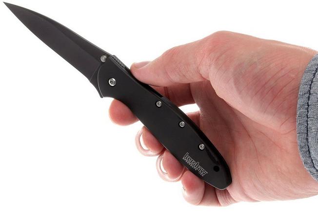 Bild für Kershaw Leek 1660CKT Plain Edge, schwarz