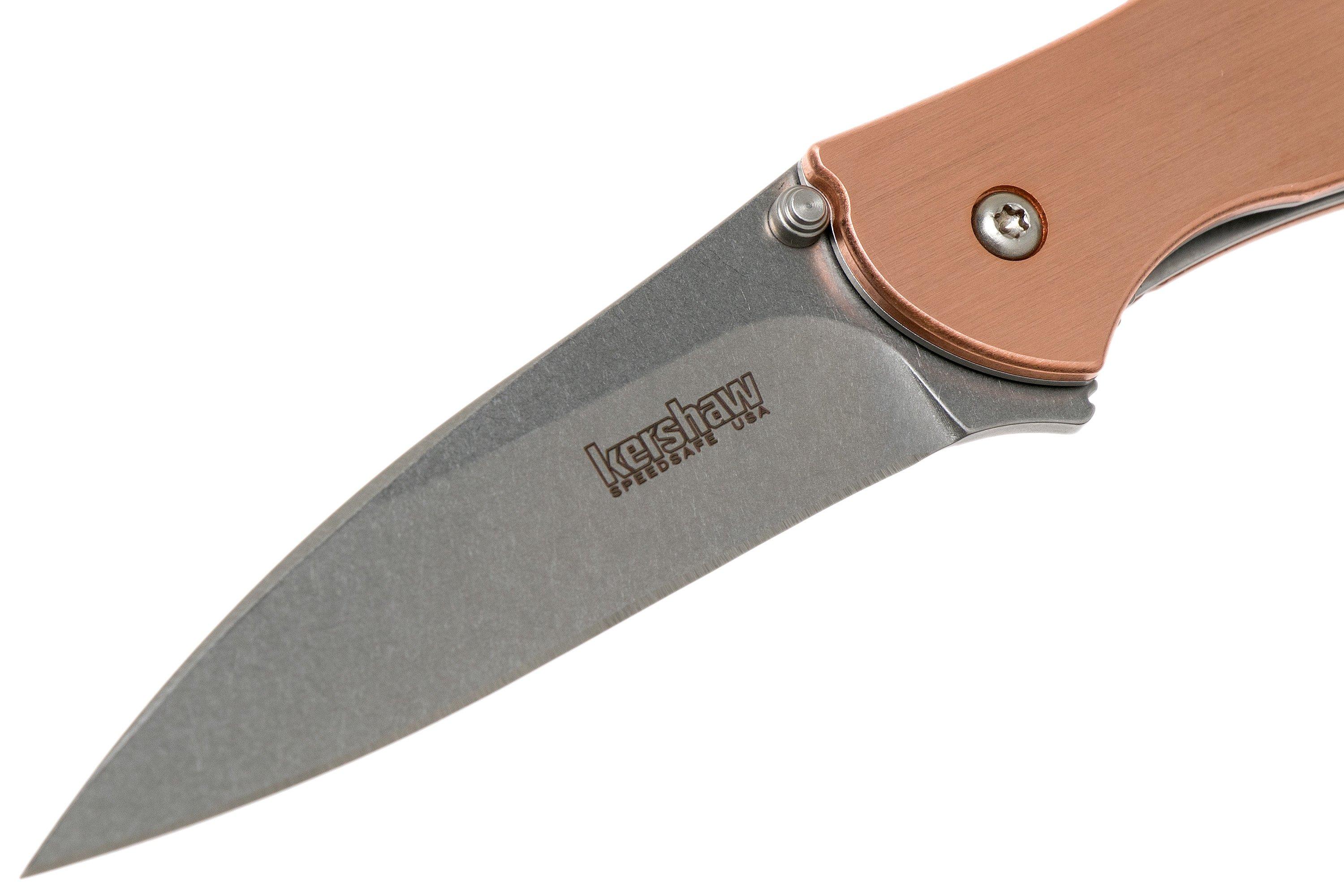 Kershaw Leek Copper 1660CU pocket knife, Ken Onion design
