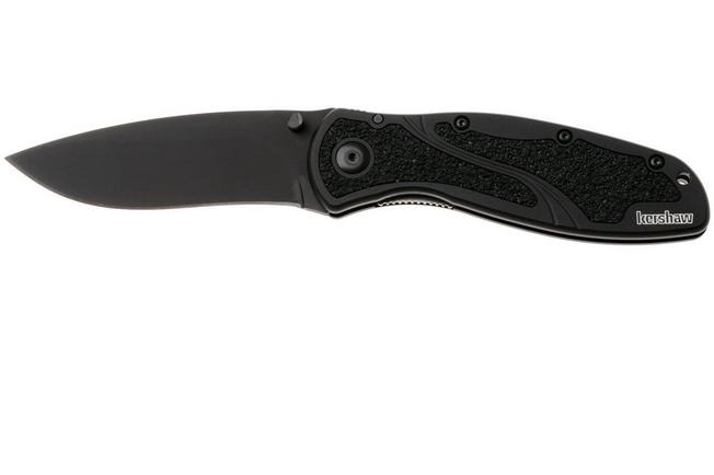 Bild für Kershaw Blur 1670BLKMAG, Black Cerakote CPM MagnaCut, Black Aluminum Taschenmesser, Ken Onion Design