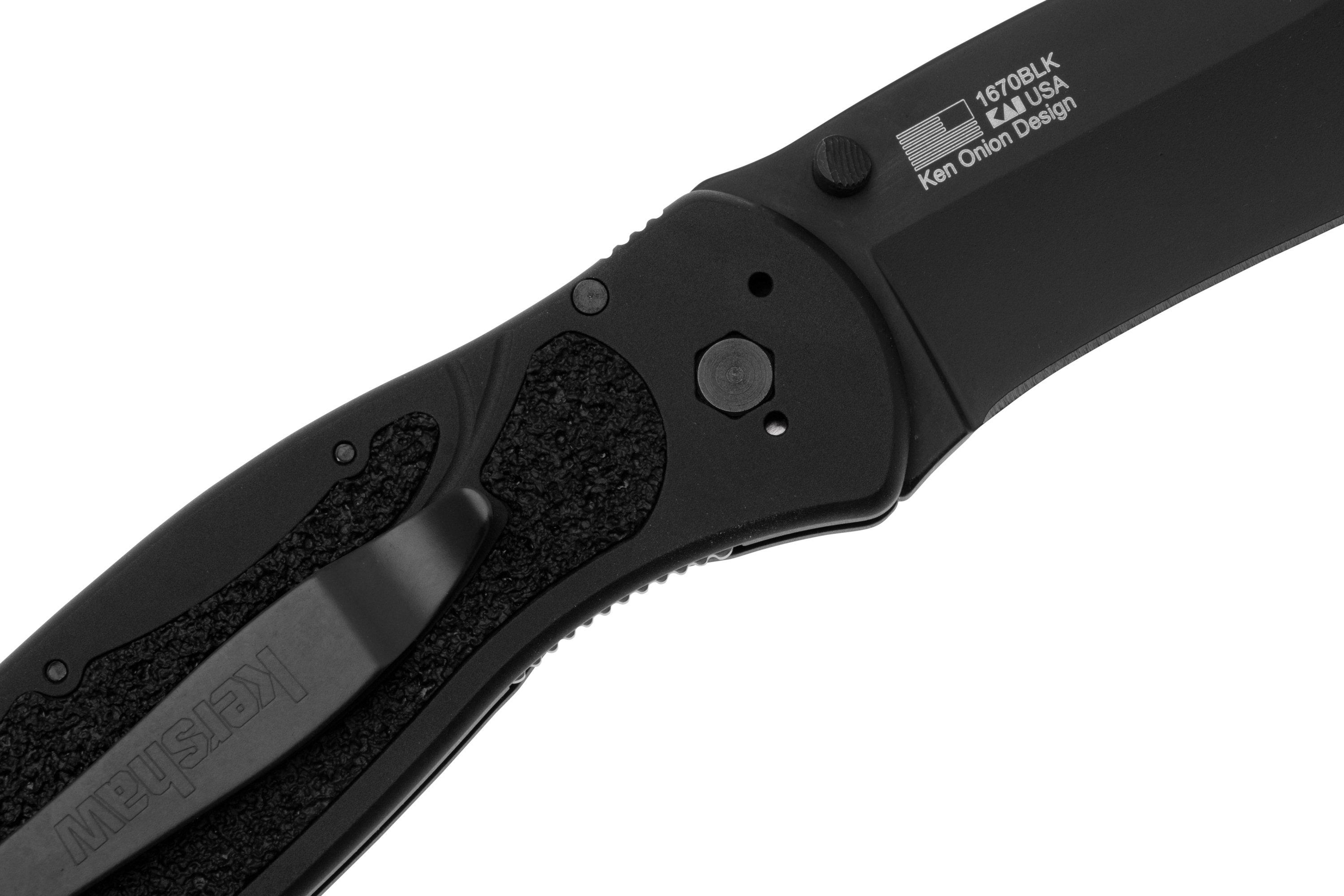 Kershaw 1670BLK Blur Black navalha | Compras vantajosas em ...