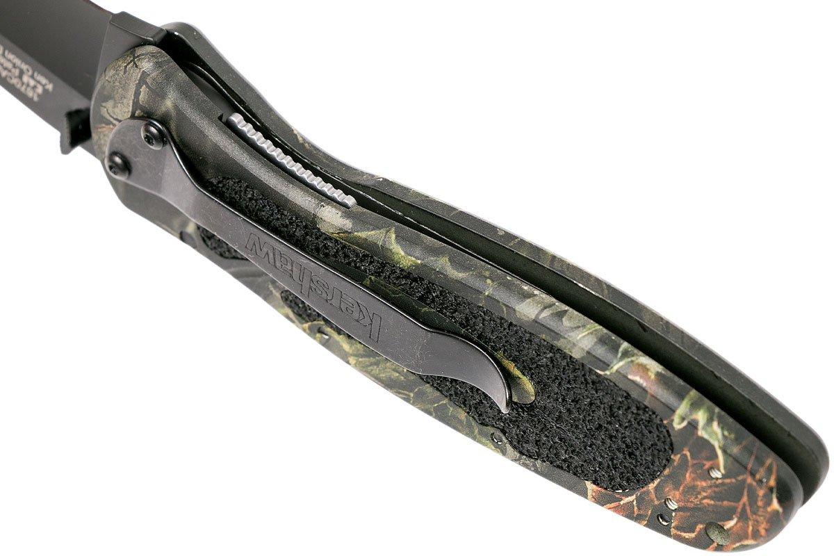 Kershaw Blur Camo 1670CAMO pocket knife, Ken Onion design