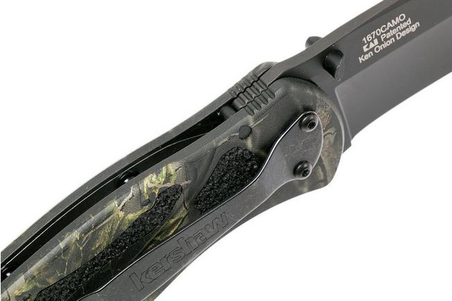 Image for Kershaw Blur Camo 1670CAMO pocket knife, Ken Onion design