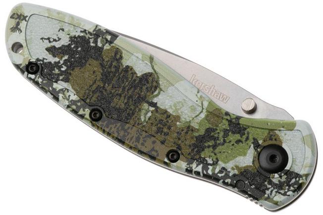 Image pour Kershaw Blur Kings Camo 1670KC 14C28N Stonewashed, Aluminum Custom CCI Coating, couteau de poche à ouverture assistée