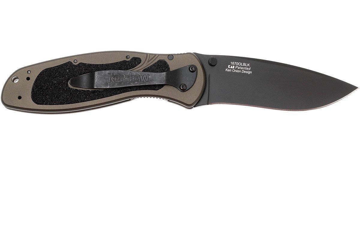 Kershaw 1670OLBLK Blur Olive Black | Advantageously shopping at