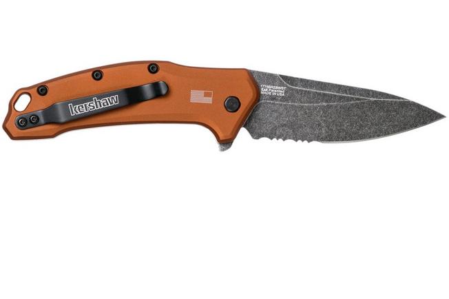 Image for Kershaw Link Bronze 1776BRZBWST pocket knife, aluminium handle