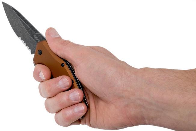 Image for Kershaw Link Bronze 1776BRZBWST pocket knife, aluminium handle