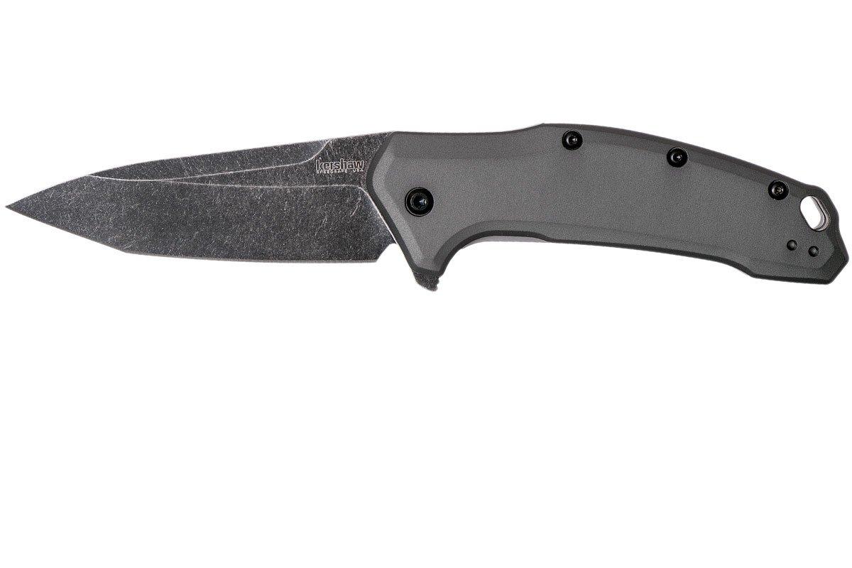 Kershaw Link 1776GRYBW pocket knife, aluminum handle | Advantageously ...