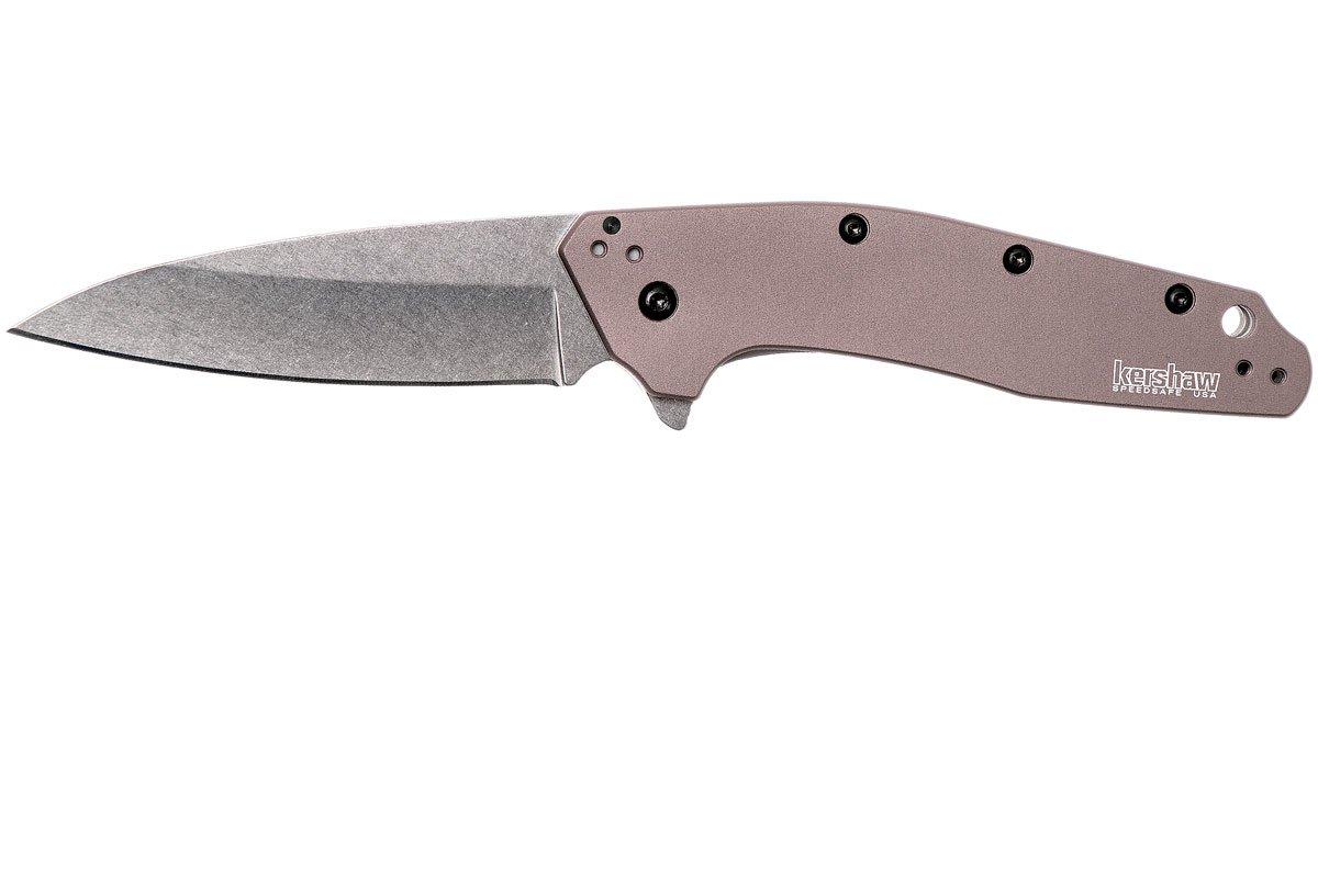 Kershaw Dividend Aluminum 1812GRY pocket knife, USA Made