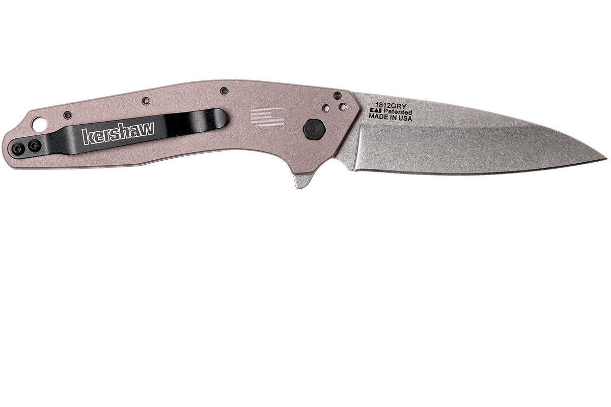 Kershaw Dividend Aluminum 1812GRY Taschenmesser USA Made G Nstiger   KE1812GRY 02 Kershaw Ke1812gry 02