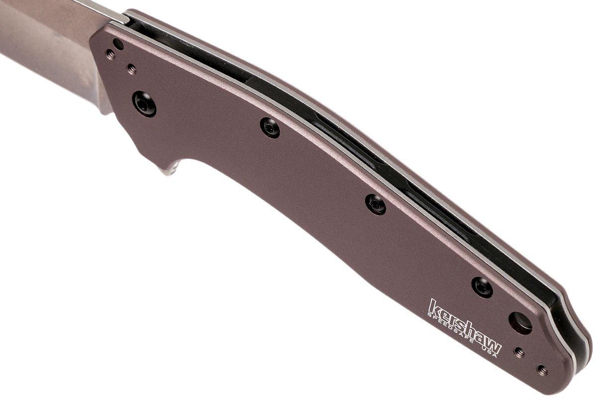 Kershaw Dividend Aluminum 1812GRY pocket knife, USA Made