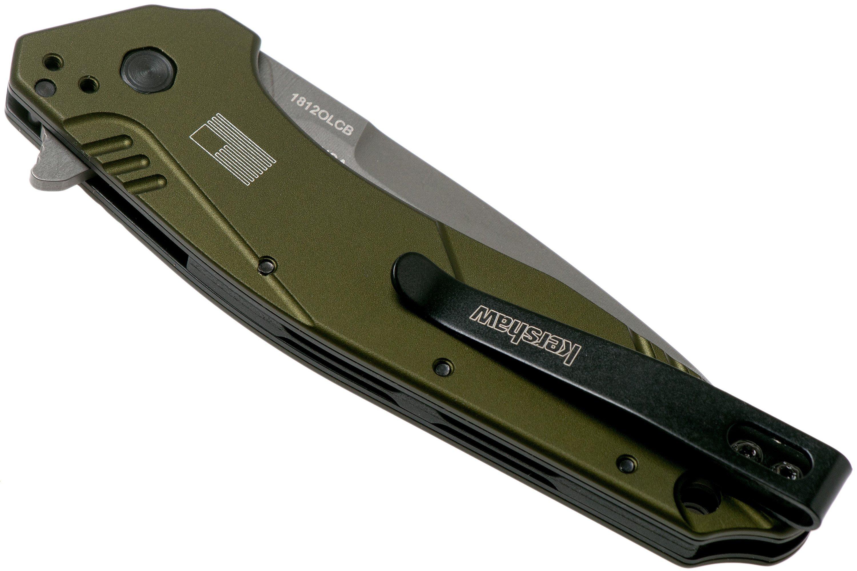 Kershaw Dividend Composite 1812OLCB pocket knife, USA Made ...