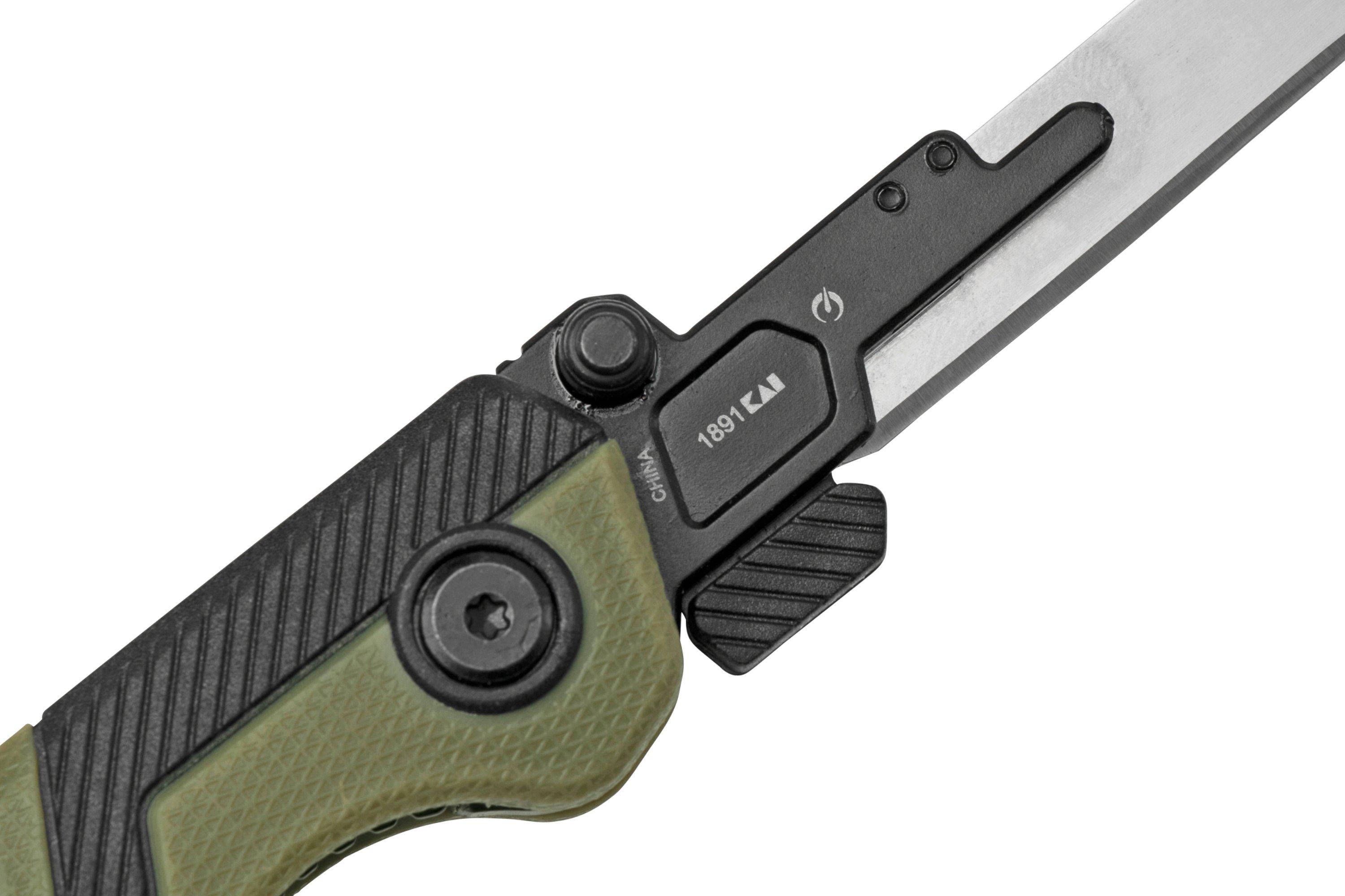 Kershaw 14 Ersatzklingen Für LoneRock RBK Taschenmesser – Ca. 7,1 Cm, #60A-Stahl