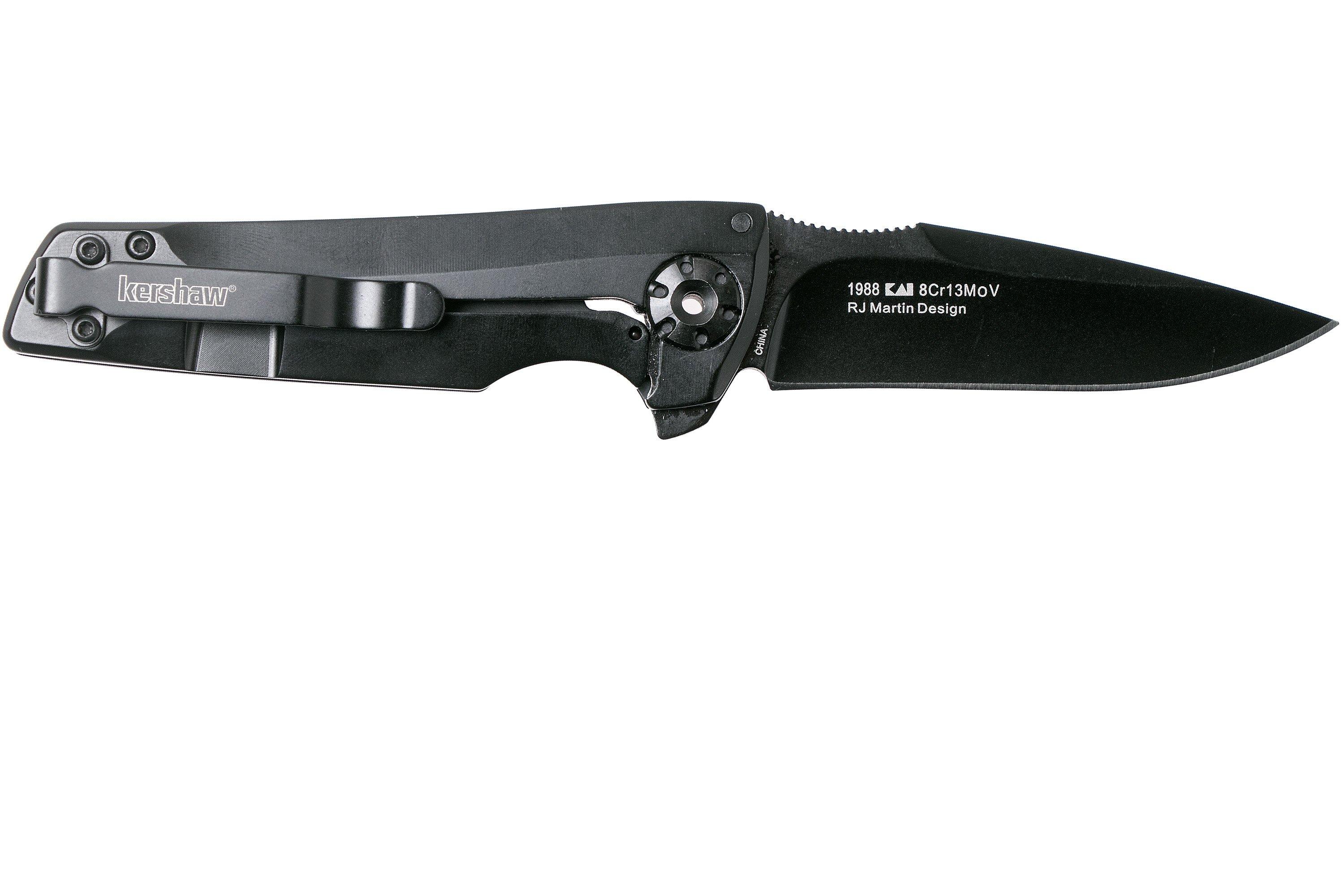 Kershaw Flythrough 1988 pocket knife, RJ Martin design Advantageously shopping at