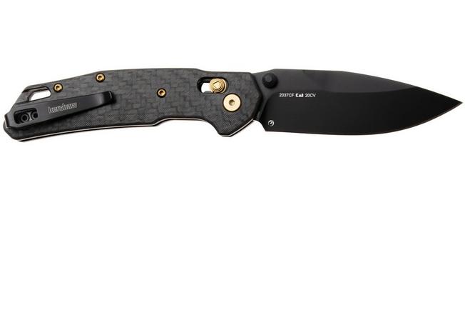 Immagine per Kershaw Heist 2037CF PVD CPM 20CV, Black Carbon Fiber, coltellino tascabile