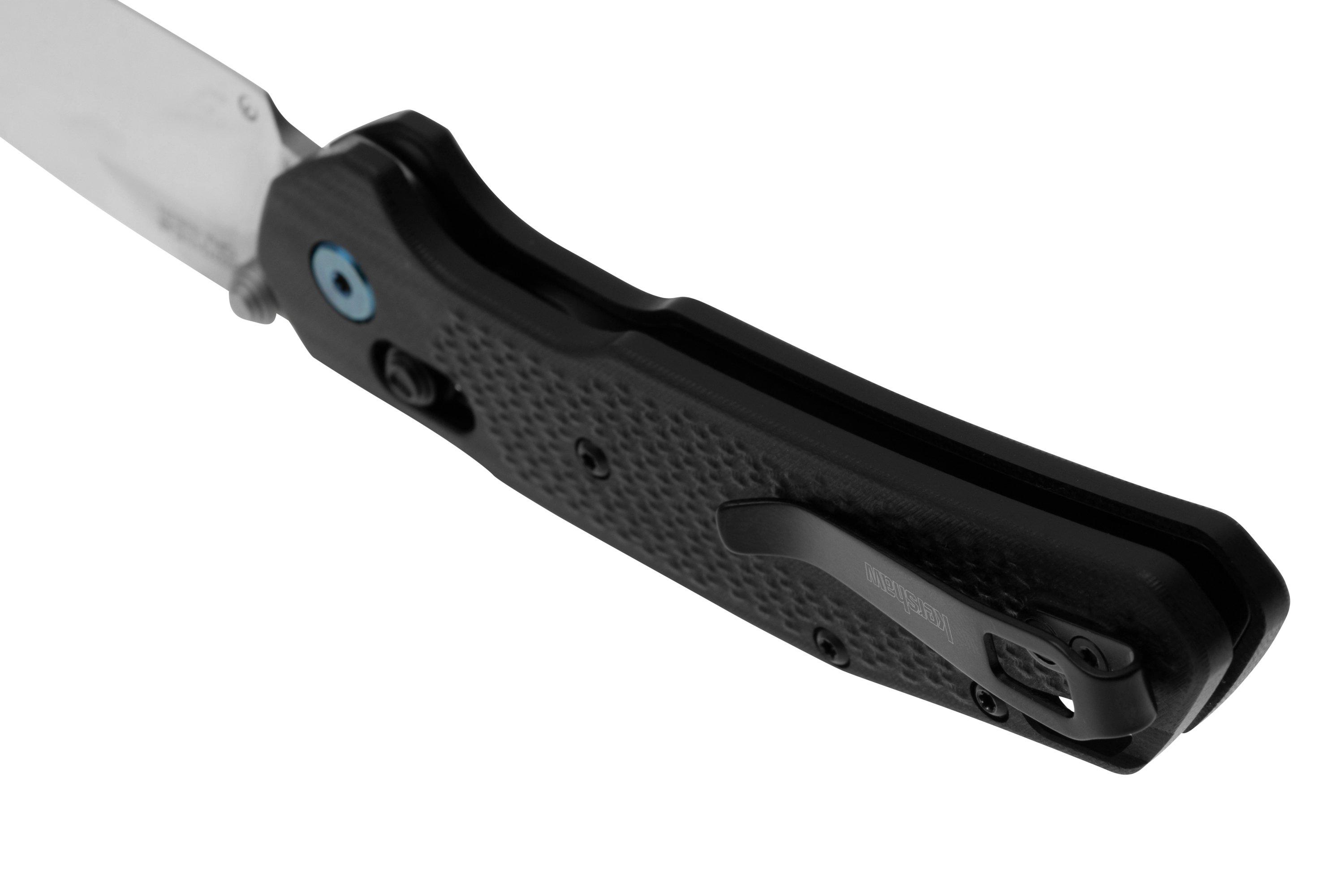 Kershaw Heist 2037G10 DuraLock, Two-Tone CPM S35VN, Black G10 pocket ...