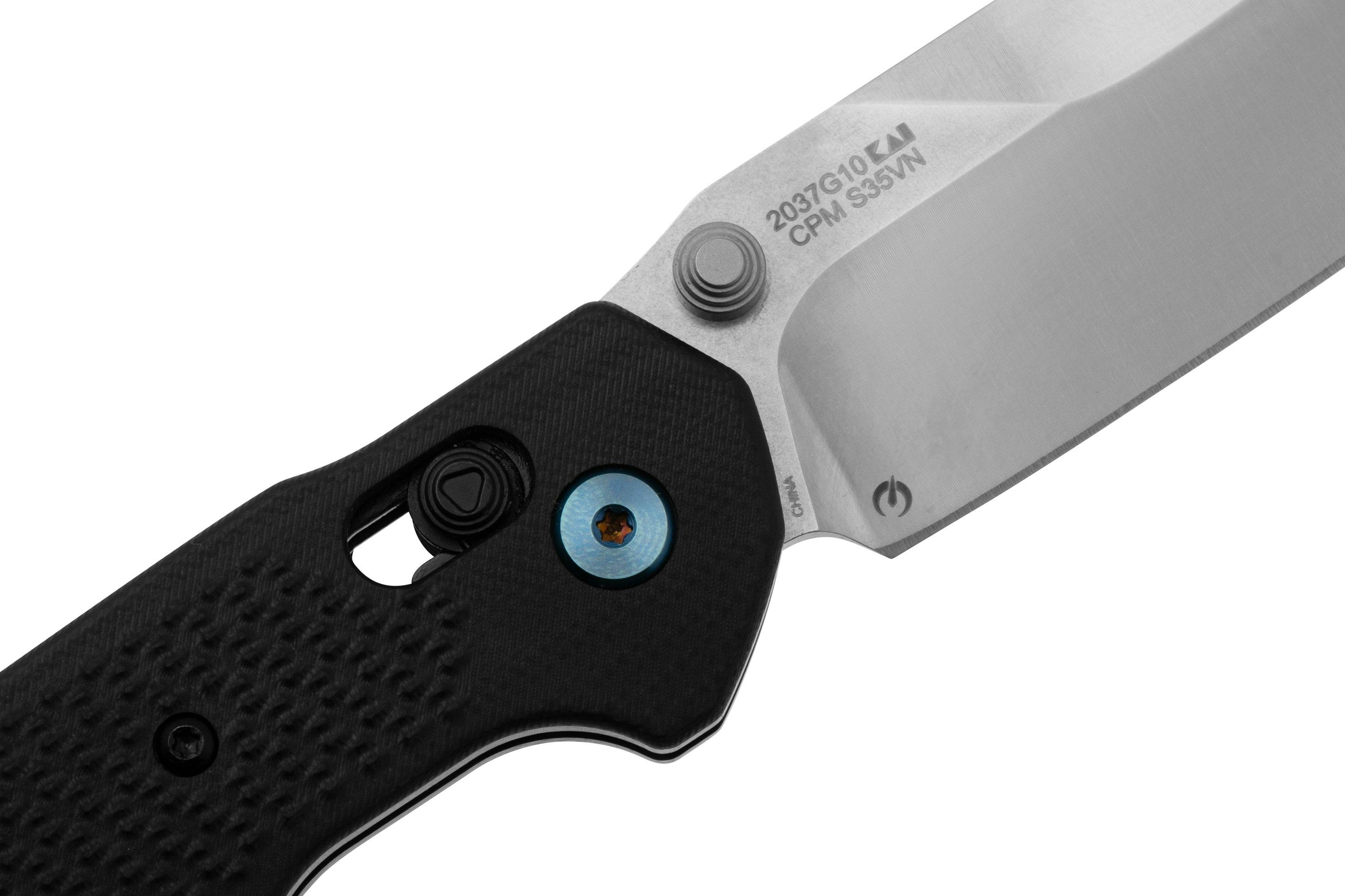 Kershaw Heist 2037G10 DuraLock, Two-Tone CPM S35VN, Black G10 