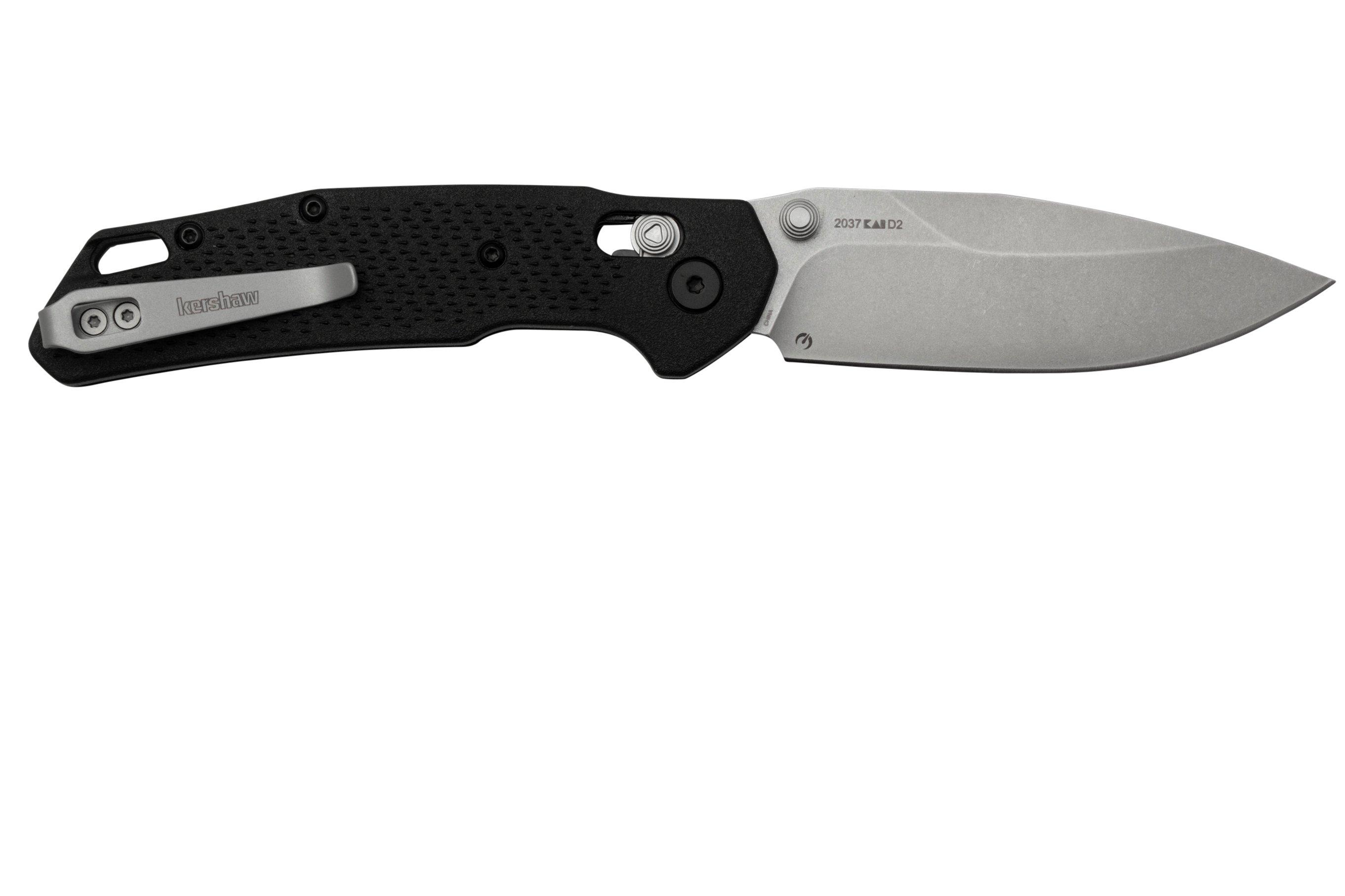 Kershaw Heist 2037 DuraLock Black FRN pocket knife Advantageously