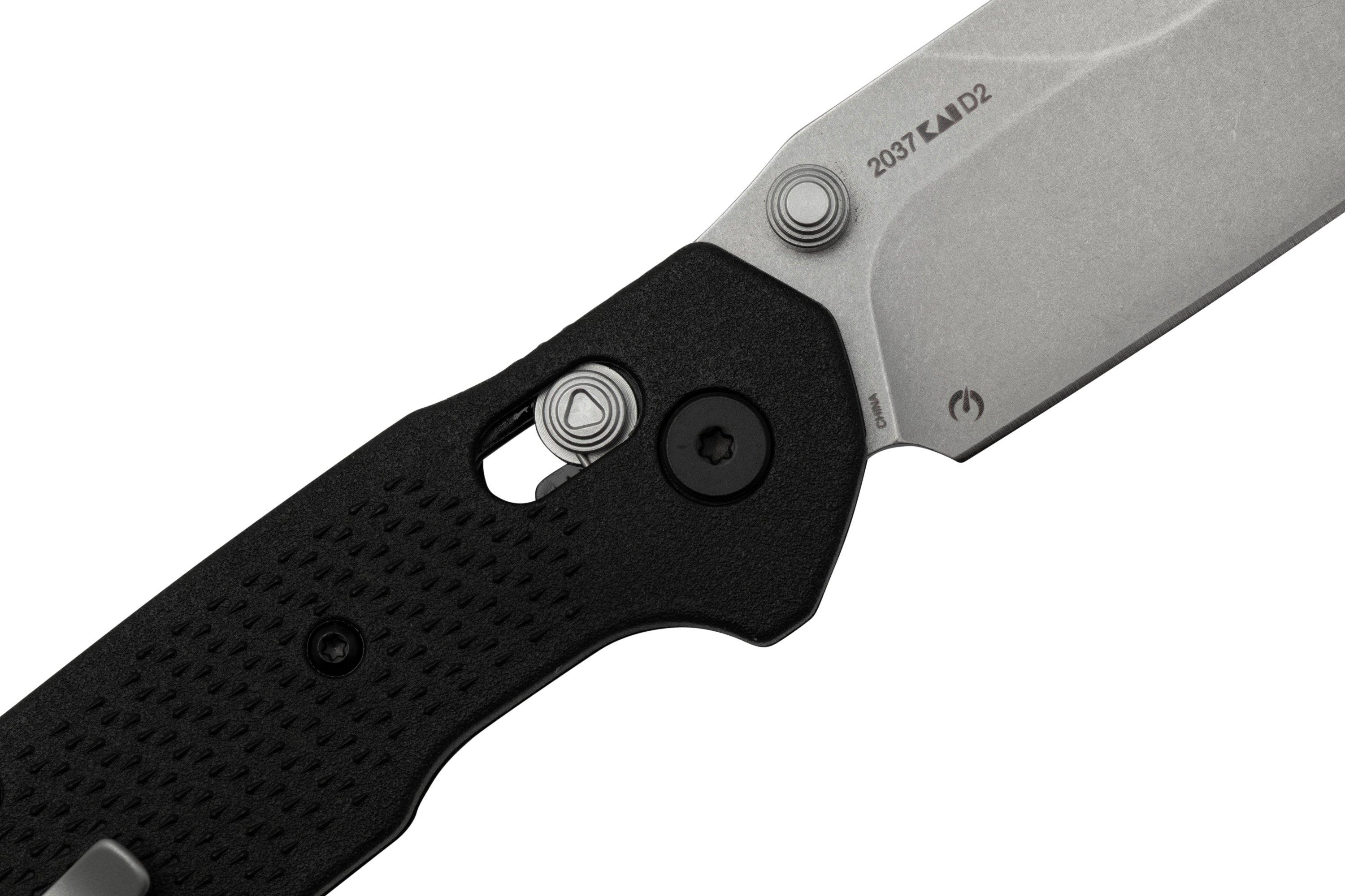 Kershaw Heist 2037 DuraLock Black FRN pocket knife | Advantageously ...