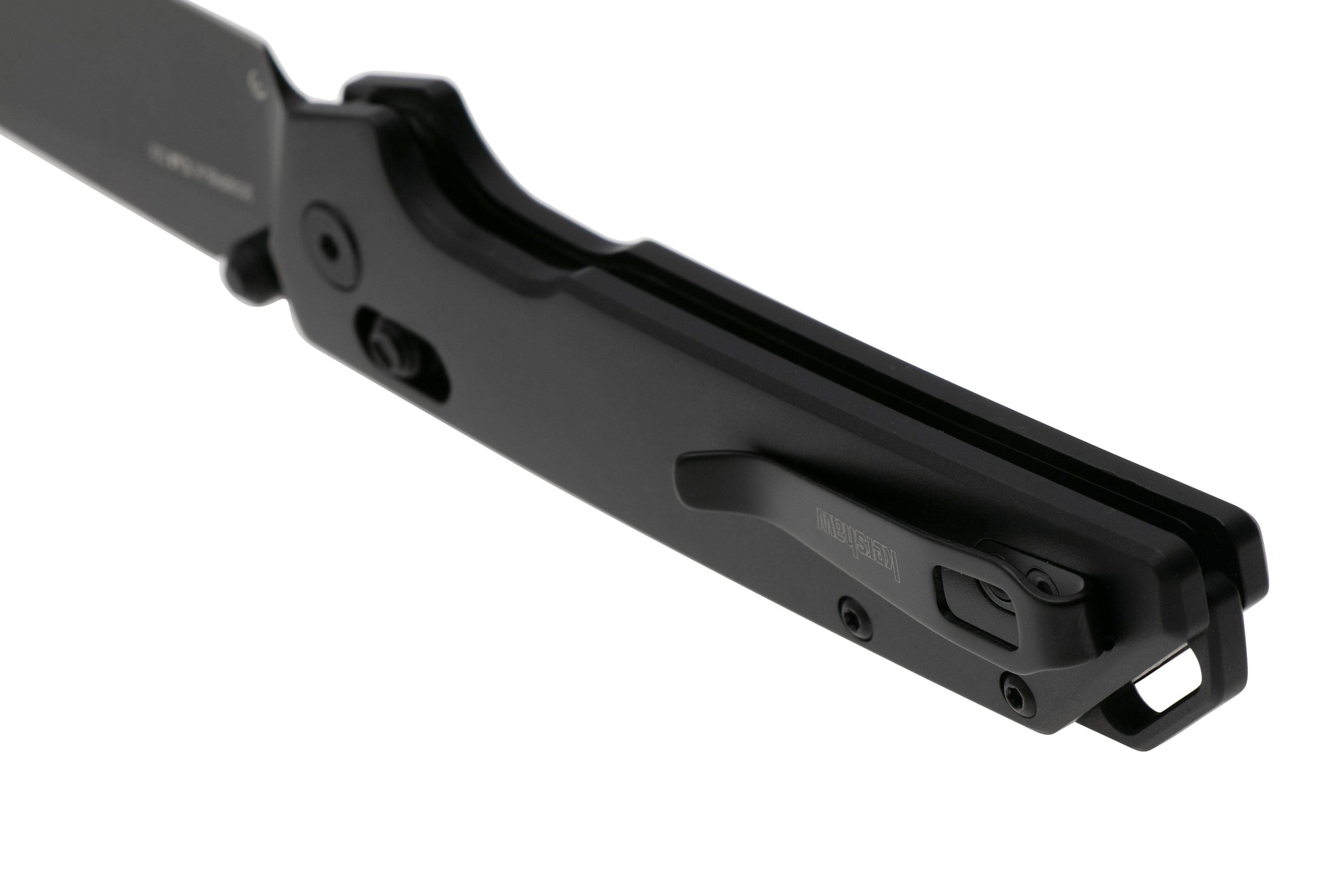 Kershaw Iridium Taschenmesser – 8,6 Cm D2-Stahlklinge, DuraLock, Aluminium-Griff, USA-Design