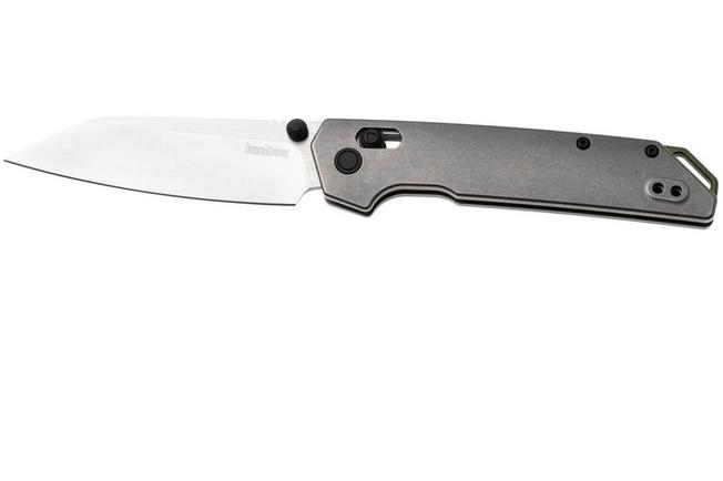 Afbeelding voor Kershaw Iridium 2038RTI, Satin M390 Reverse Tanto, Grey Titanium zakmes