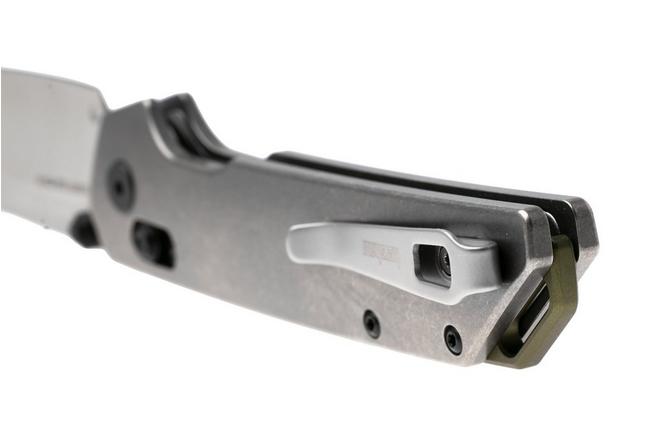 Afbeelding voor Kershaw Iridium 2038RTI, Satin M390 Reverse Tanto, Grey Titanium zakmes