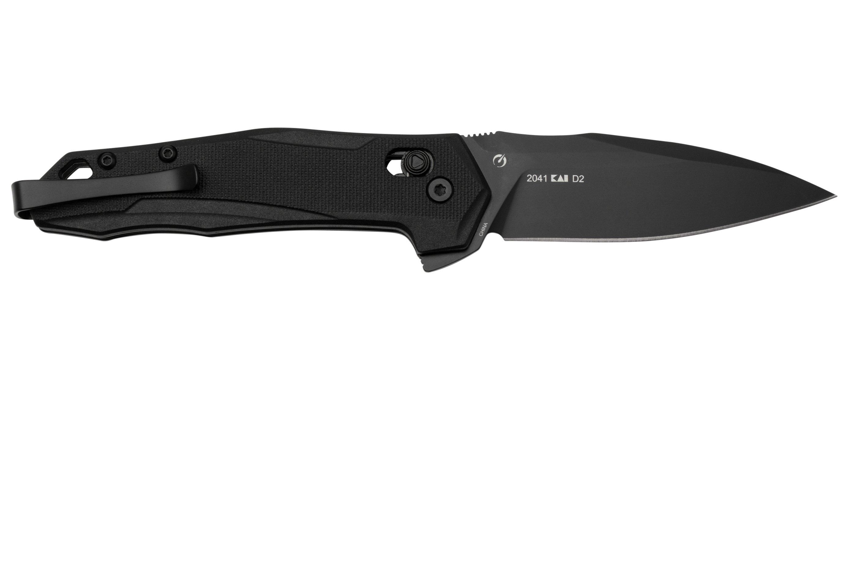 Kershaw Monitor 2041 DuraLock Black Pocket Knife Advantageously   KE2041 02 Kershaw