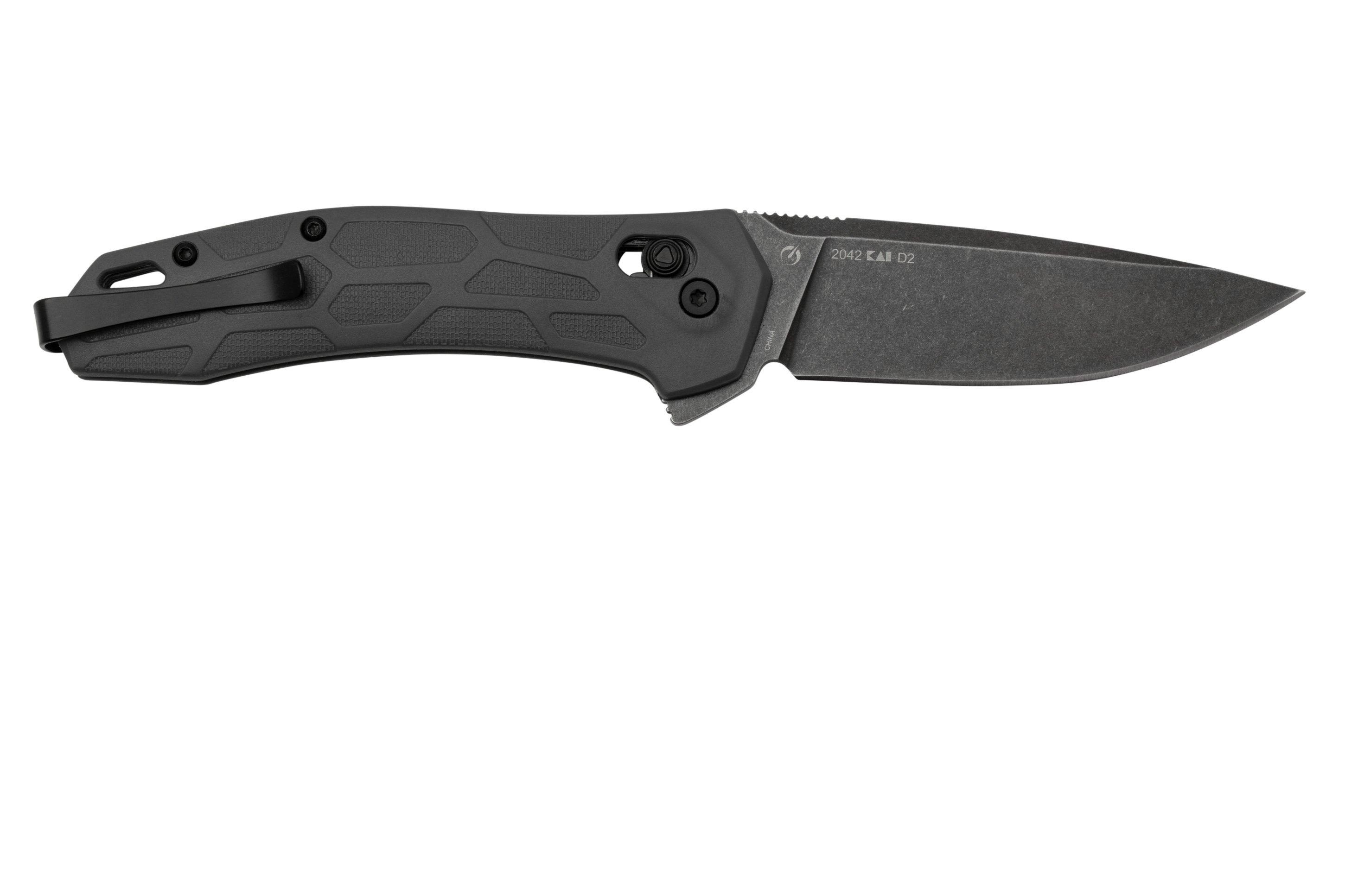 Kershaw Covalent 2042 DuraLock Flipper Gray FRN pocket knife