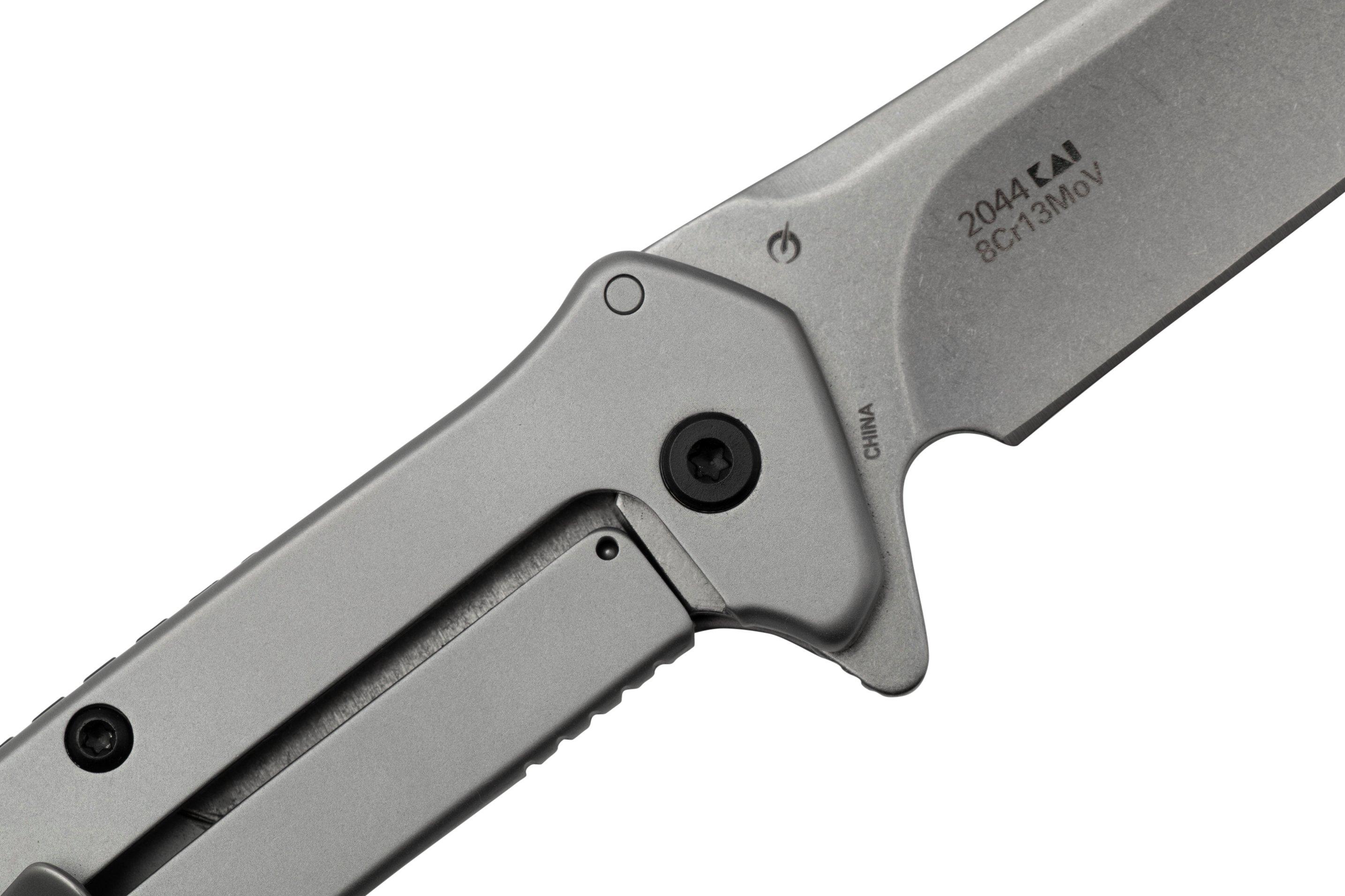 Kershaw Outcome 2044 Assisted Flipper Stainless Steel Pocket Knife   KE2044 05 Kershaw