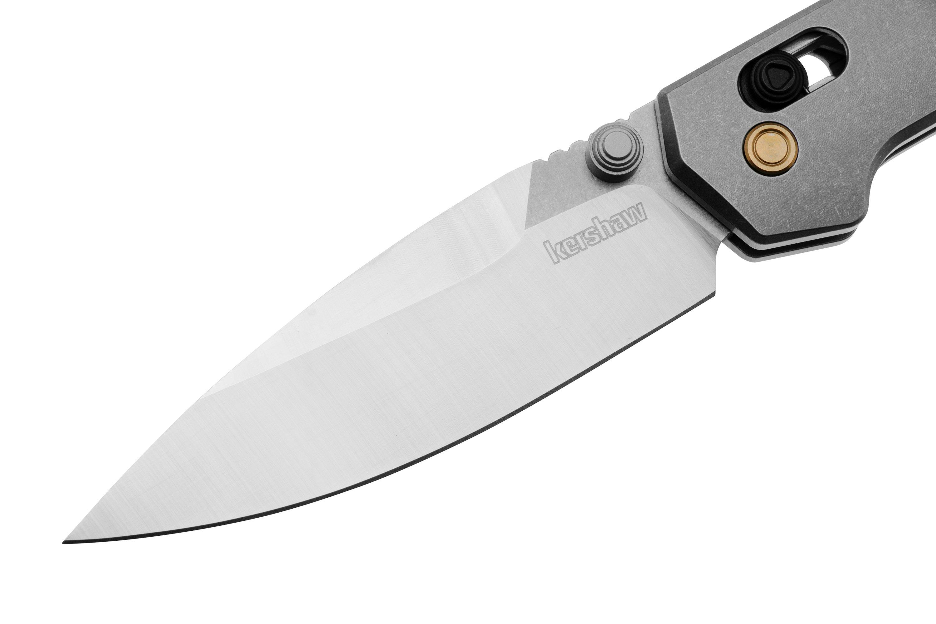 Kershaw Mini Iridium 2051TI Satin CPM S35VN, Titanium, Limited Edition ...