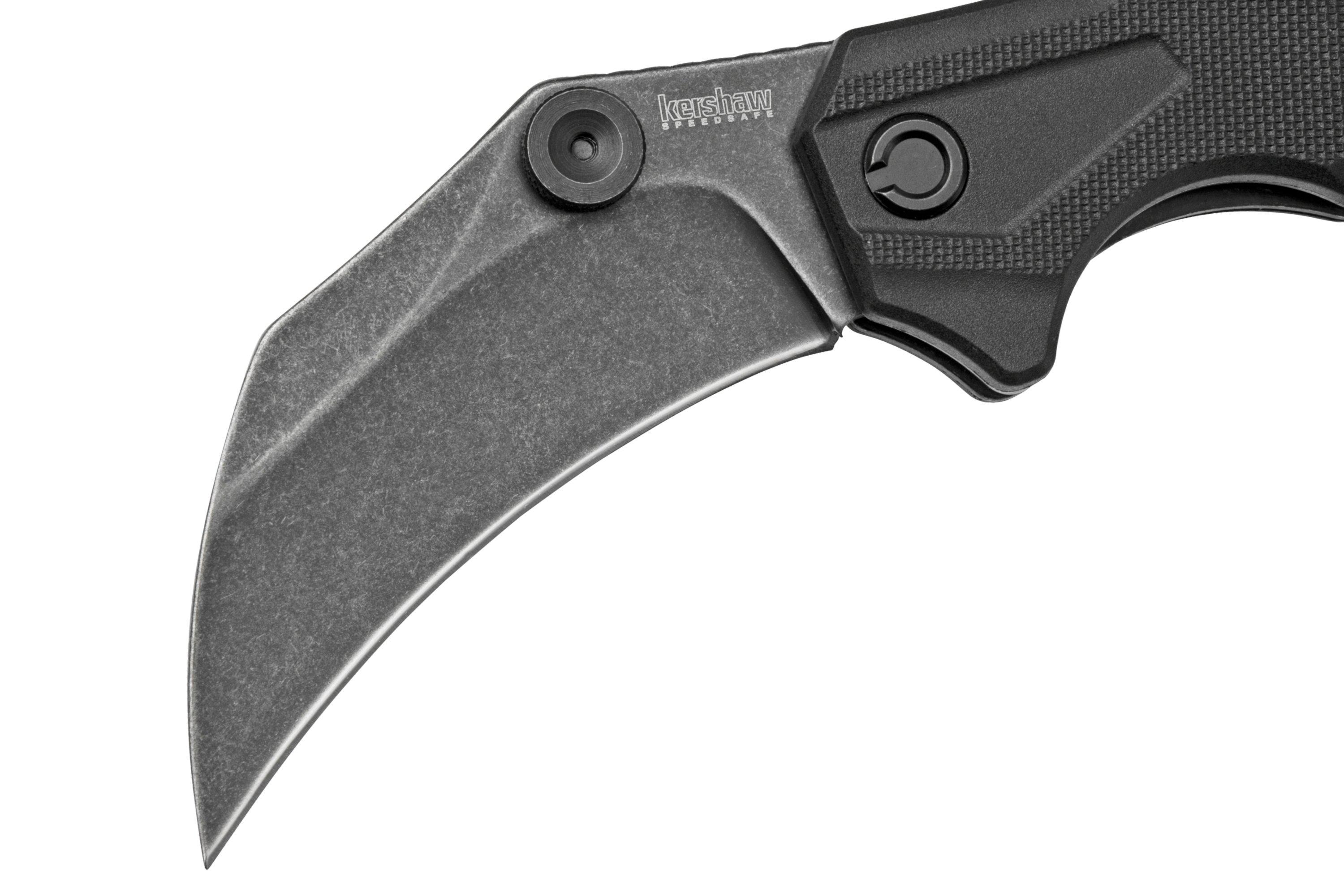 Kershaw Outlier, Black Nylon / Blackwash 8Cr13MoV - 2064 - REC