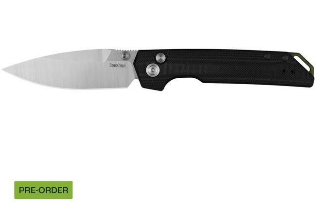 Afbeelding voor Kershaw Iridium Button Lock 3038 CPM MagnaCut, Black G10, zakmes