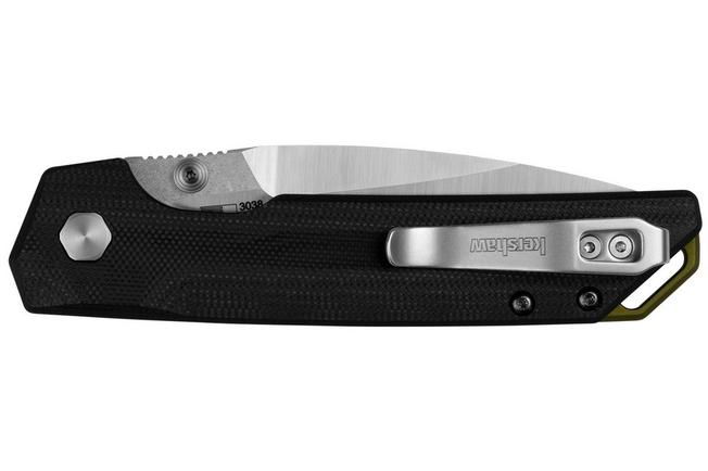 Afbeelding voor Kershaw Iridium Button Lock 3038 CPM MagnaCut, Black G10, zakmes