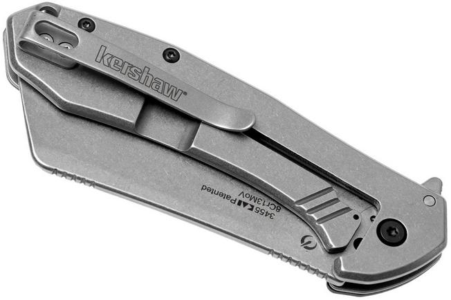 Kershaw 3445BLU Static Folding Pocket Clever Knife - Blue for sale online