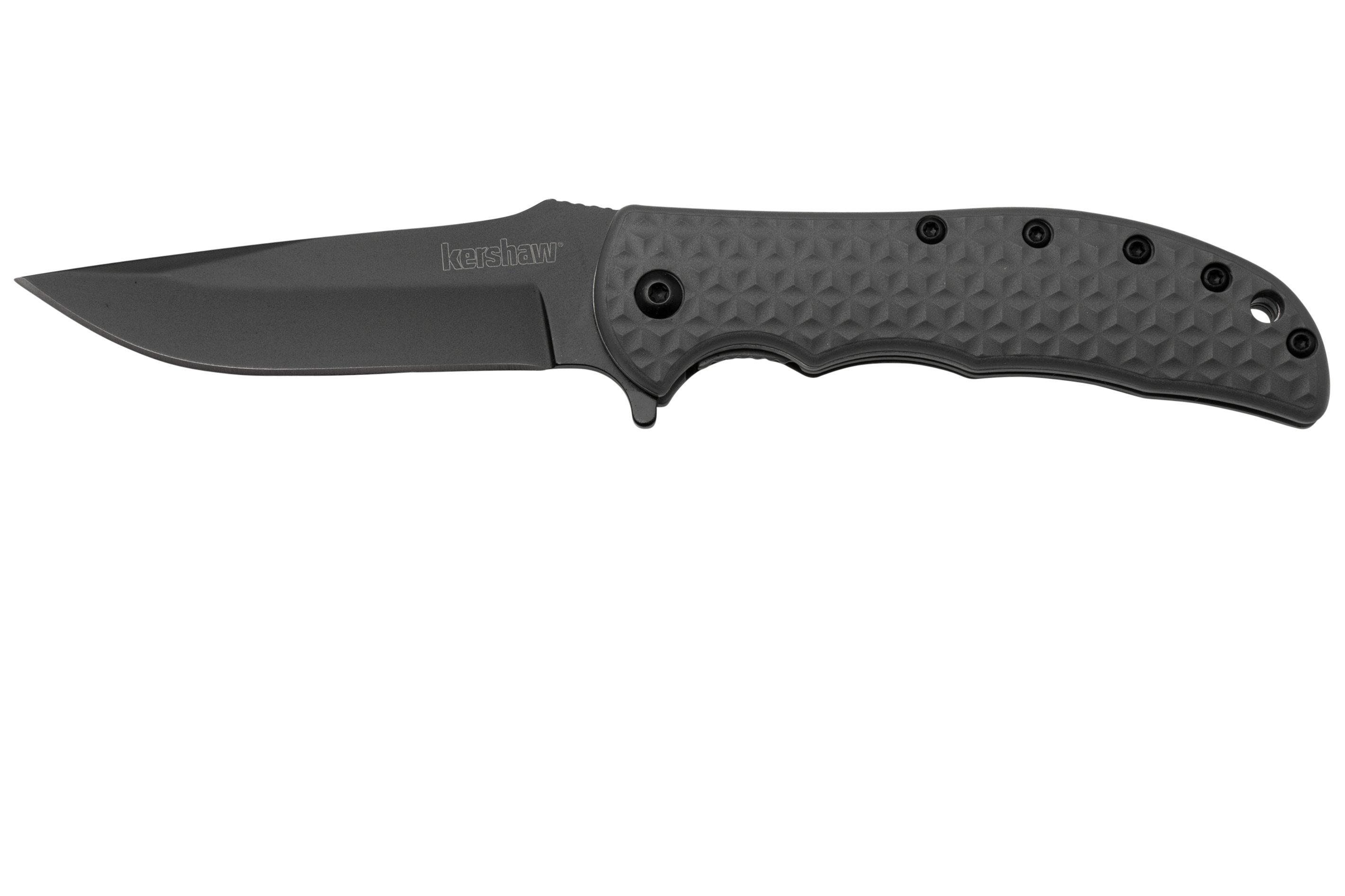 Kershaw Volt II 3650 Gray Black Assisted pocket knife, RJ Martin design ...