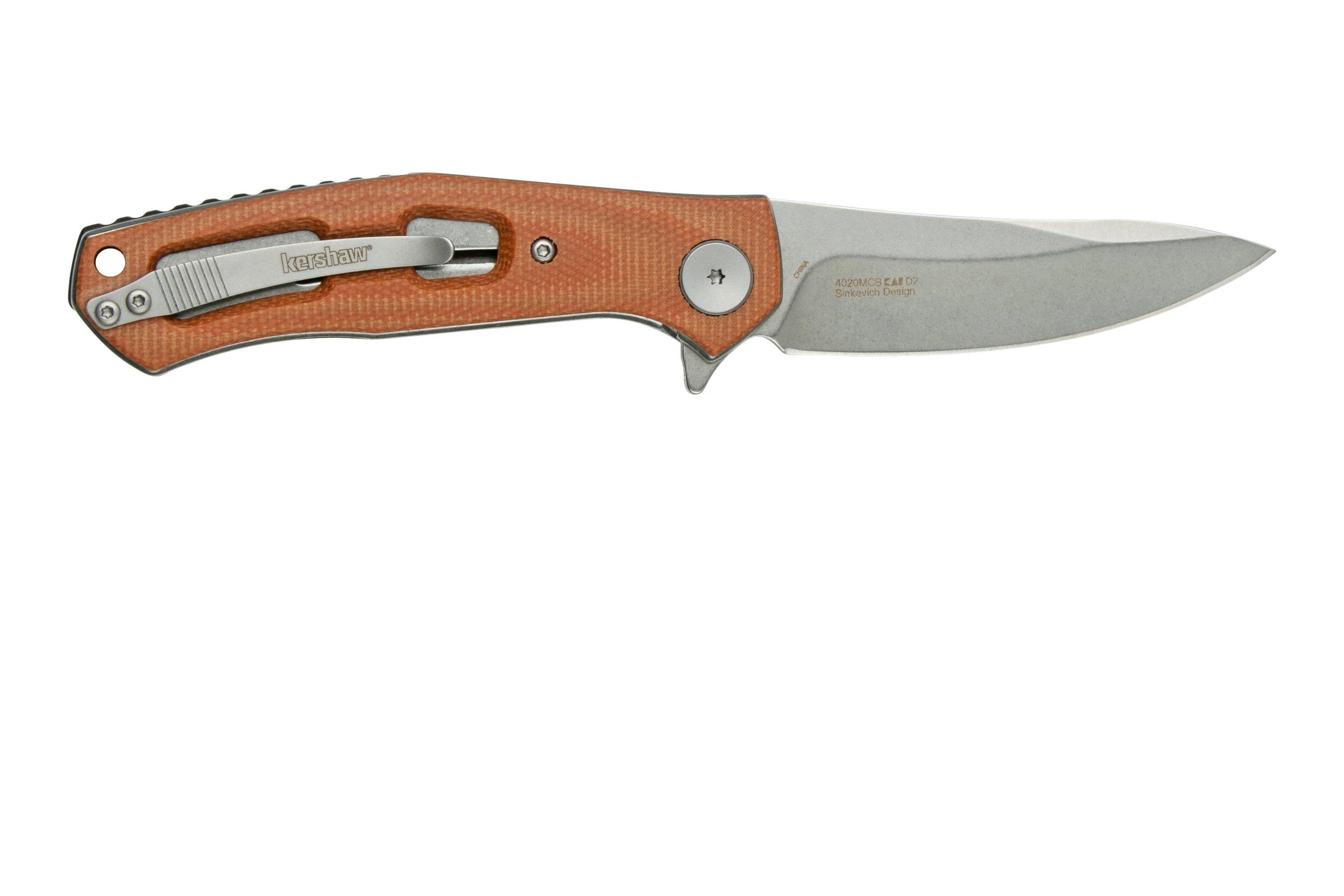 Kershaw Concierge 4020MCB Brown pocket knife