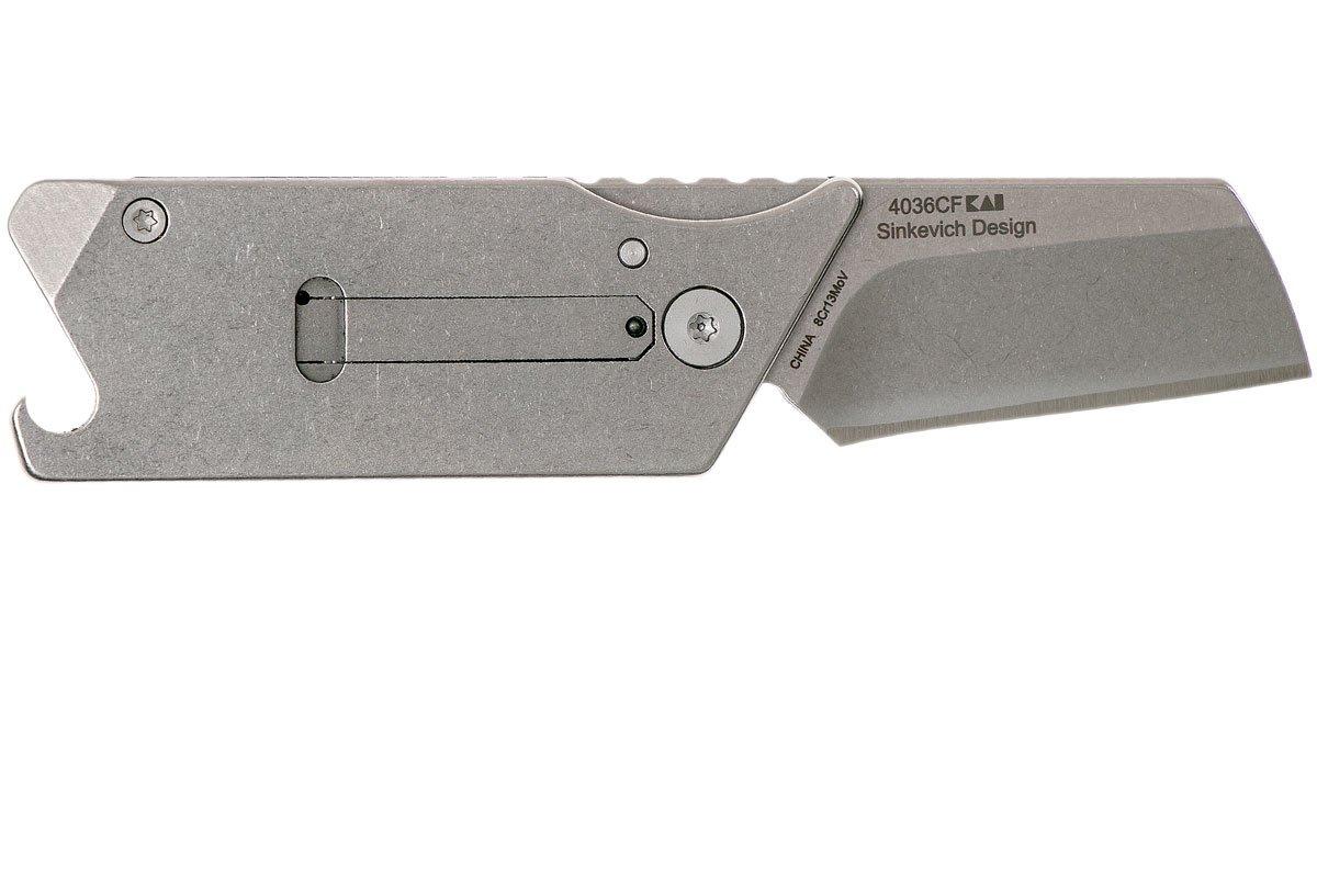 Kershaw Pub 4036CF Carbon fiber pocket knife, Dmitry Sinkevich design