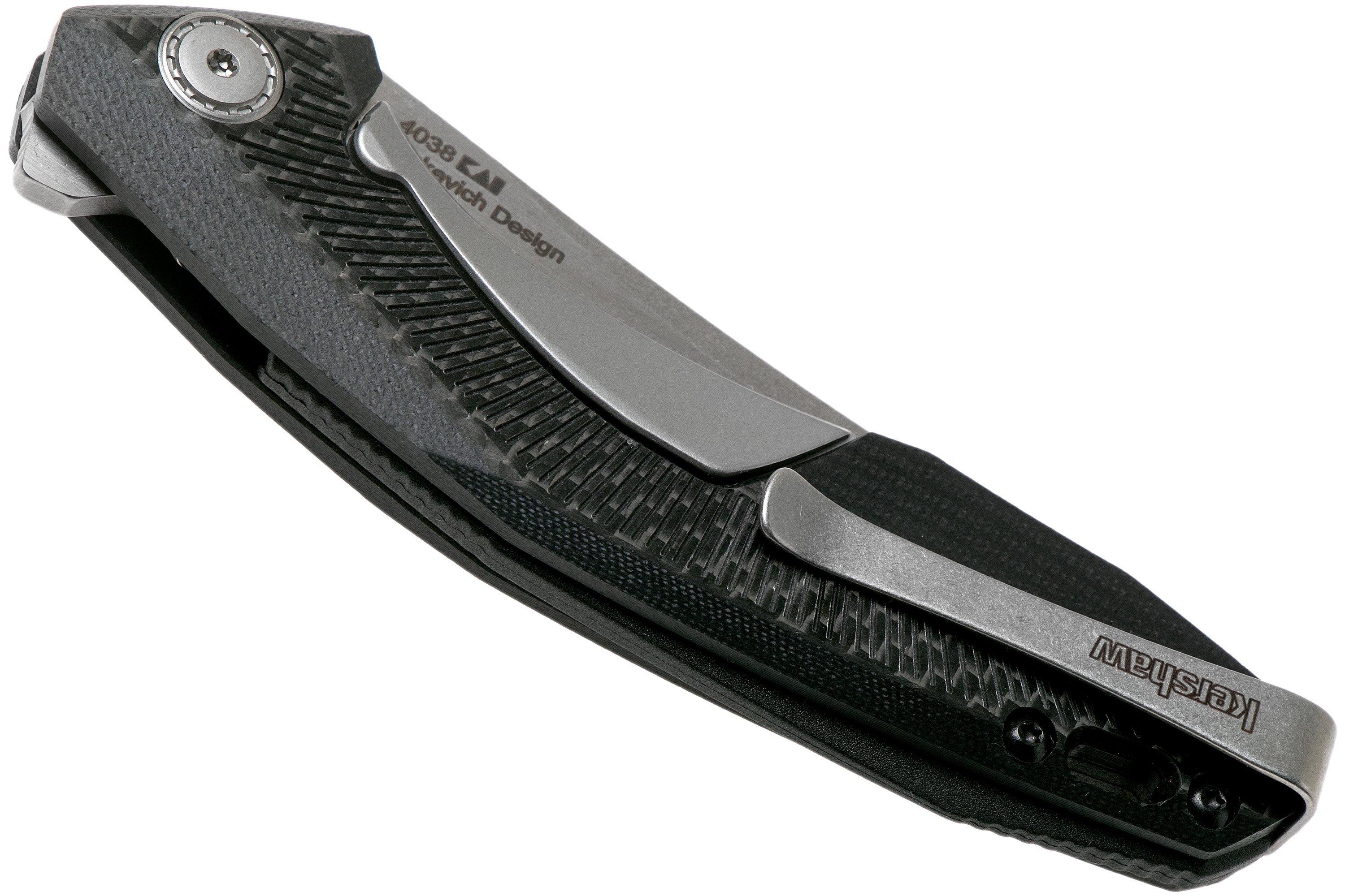 Kershaw Sinkevich Tumbler Sub-Frame Lock Knife (3.25 Stonewash