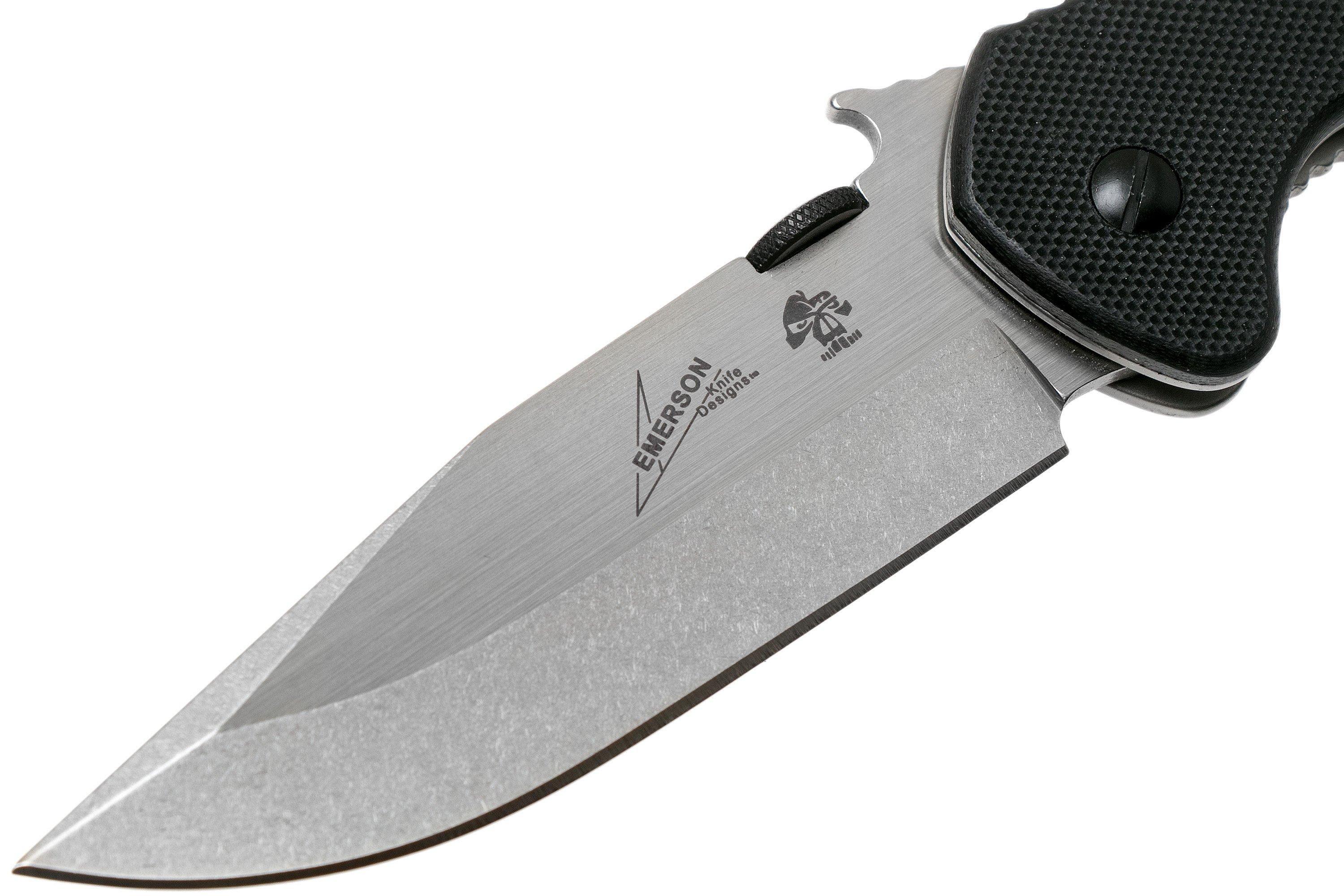 Kershaw Emerson CQC-6K D2 6034D2 navalha, Ernest Emerson design ...