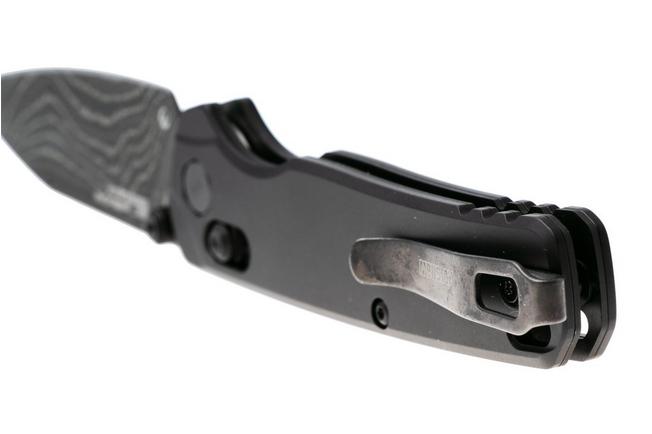 Afbeelding voor Kershaw Bel Air 6105BLKDAM, Damascus, Black Aluminum zakmes