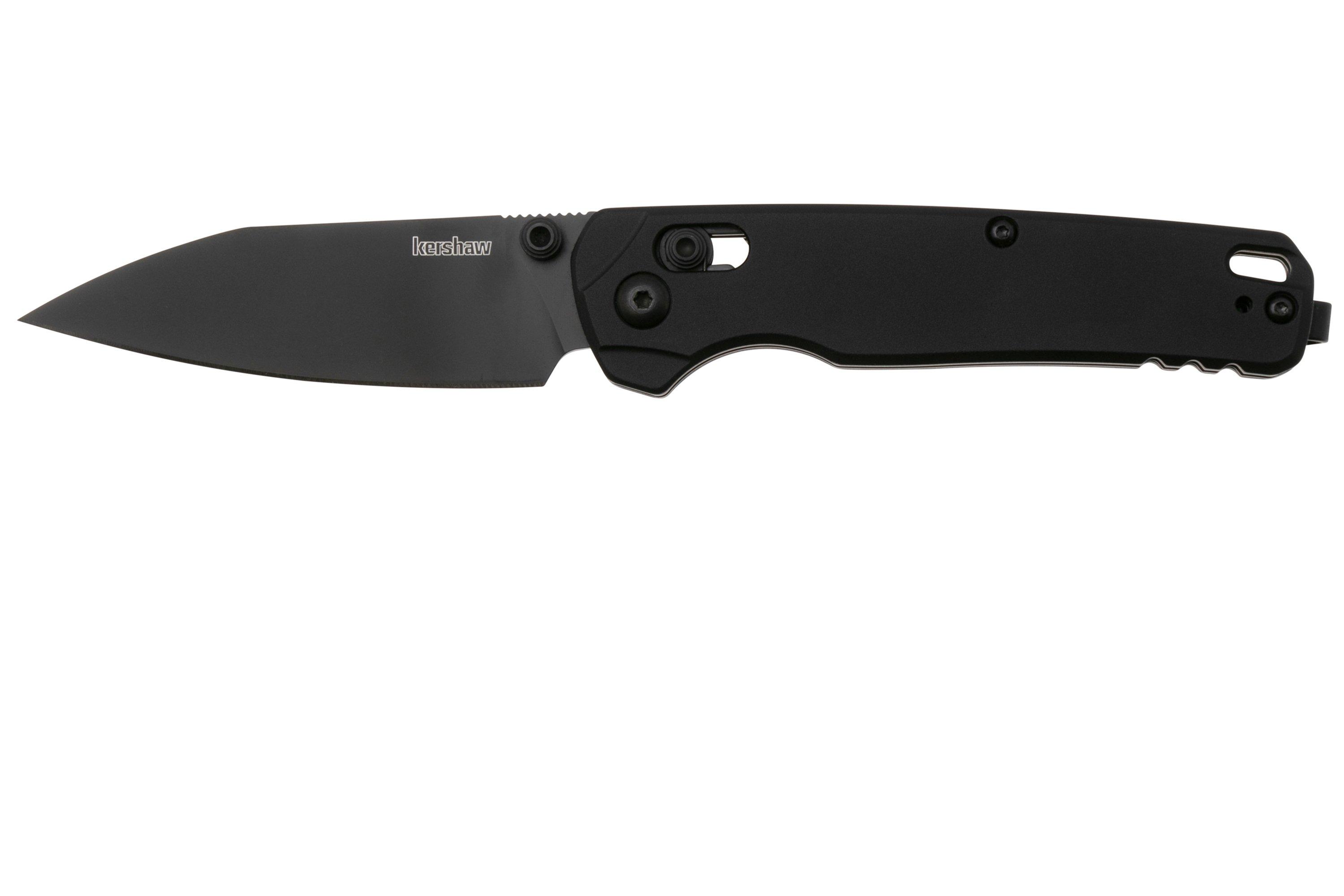 Kershaw Bel Air 6105BLK DuraLock, Black DLC CPM MagnaCut, Black