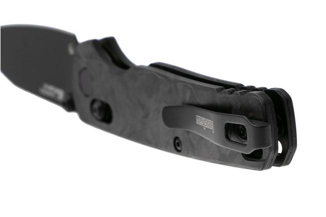 Afbeelding voor Kershaw Bel Air 6105CFBLK, Black CPM MagnaCut, Black Carbonfiber zakmes
